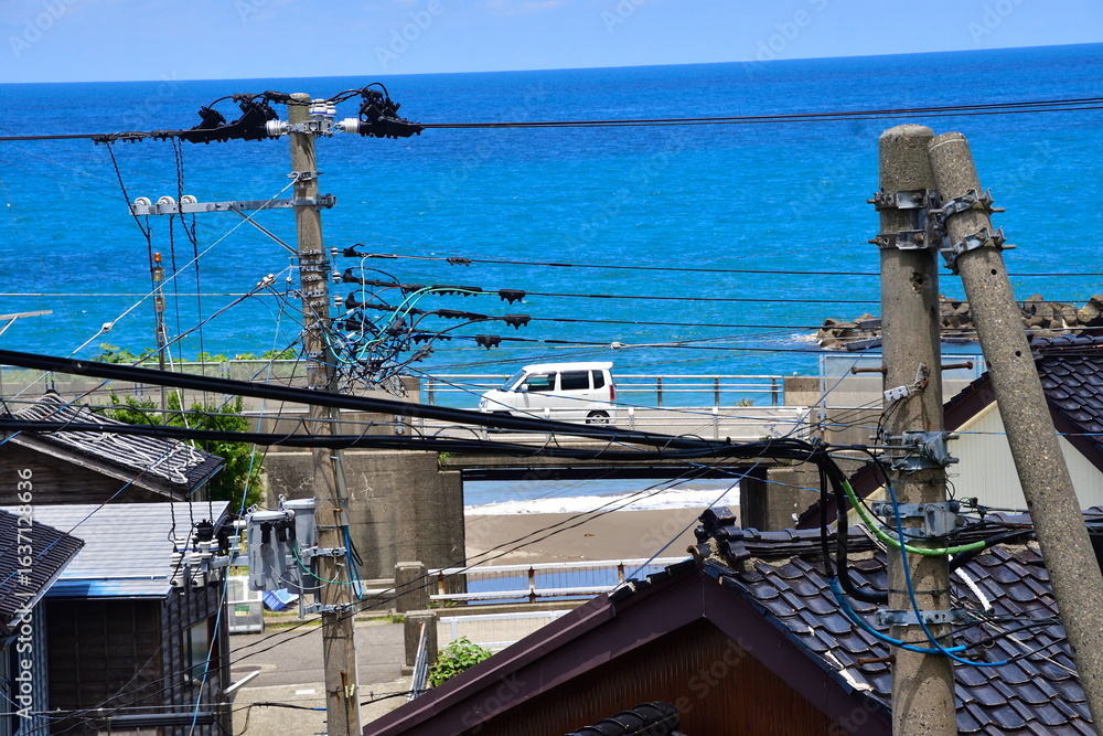 Fototapeta premium 筒石集落(新潟県)