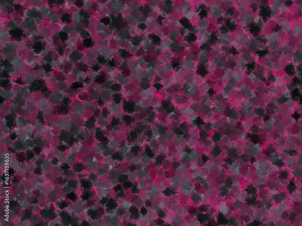 Fototapeta premium Abstract background with a mix of pink, gray, and black brushstrokes, textured.