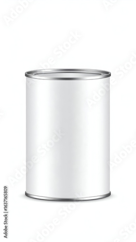 Wallpaper Mural Blank metal can mockup. Torontodigital.ca