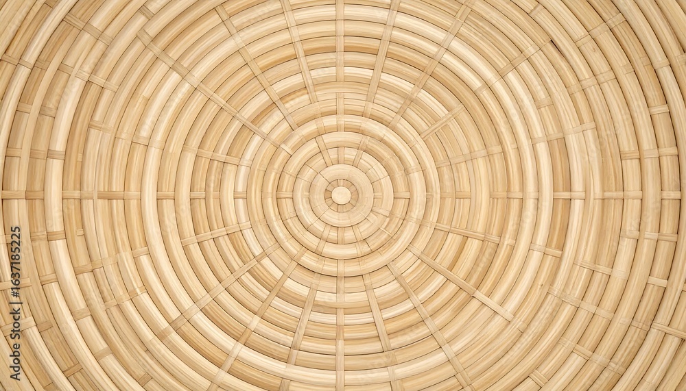 Fototapeta premium Close-up of a woven basket