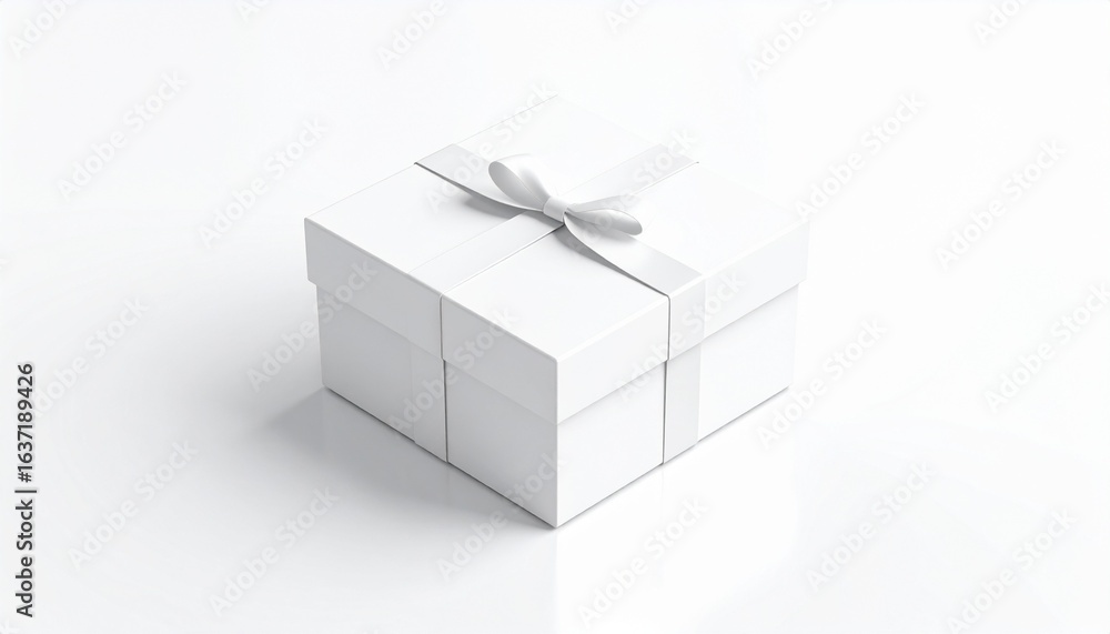 Fototapeta premium package for purchases for an online store on a white background