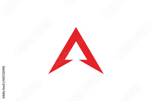 Free Download Abstract Modern Letter A Logo - GFXLoad