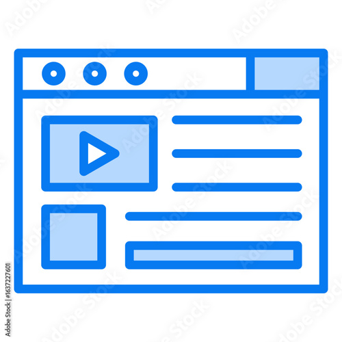 Web Content Icon