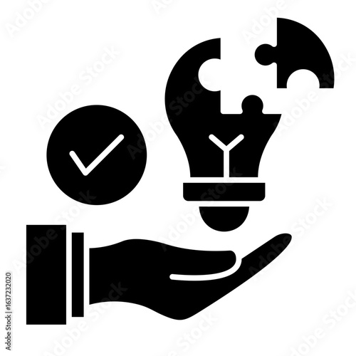 Problem Solver  Icon Element For Design