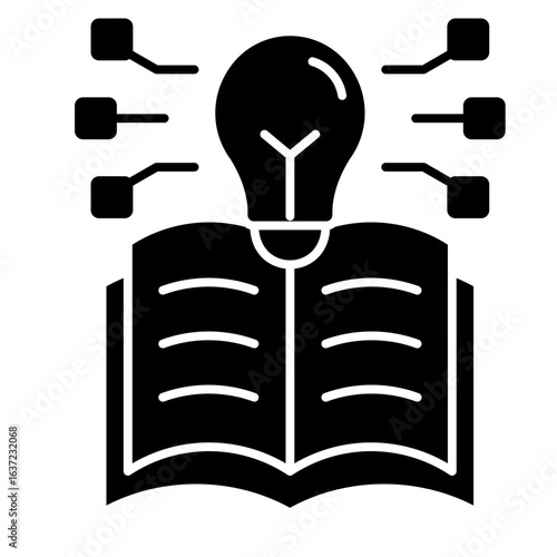 Knowledge Hub  Icon Element For Design