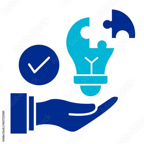 Problem Solver  Icon Element For Design