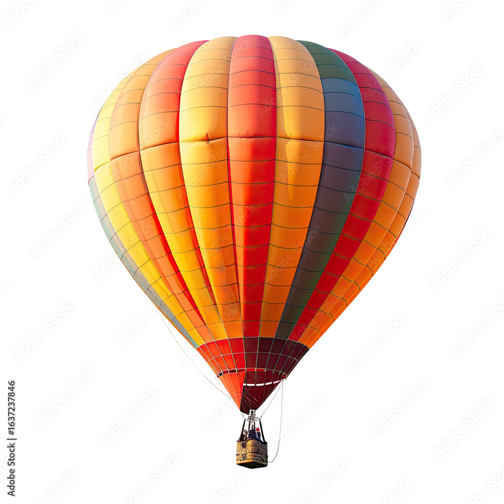 Obraz premium Colorful hot air balloon in flight (2)