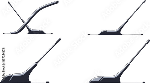Conference Microphone Set Representing Dialogue and Communication Technology