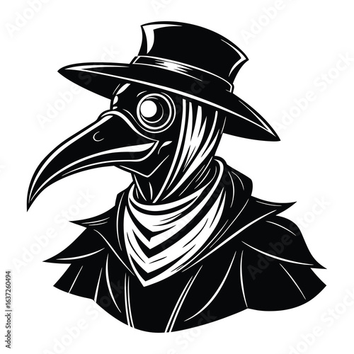 Plague Doctor Svg