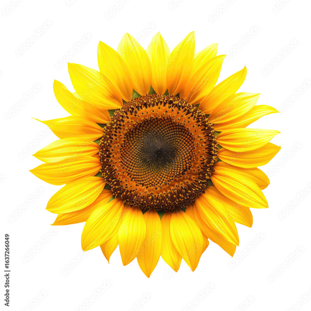 Fototapeta premium Close-up of a vibrant sunflower (8)