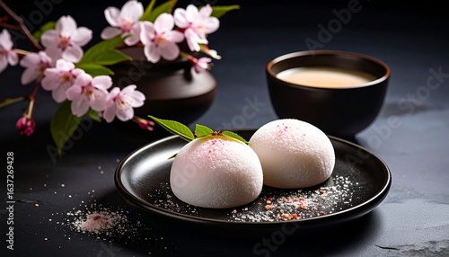 Wallpaper Mural japanese ice cream mochi in rice dough  Torontodigital.ca