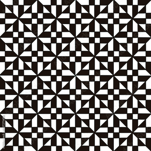 black and white seamless pattern
