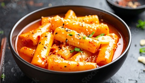 korean food Tteokbokki 