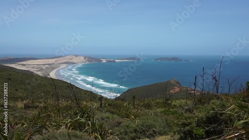 Amazing view from Cape Reinga in New Zealand.