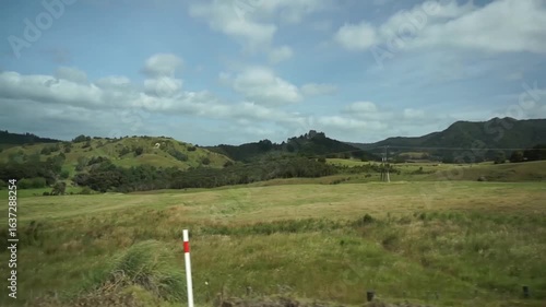Beautiful views during a road trip on New Zealand's North Island.