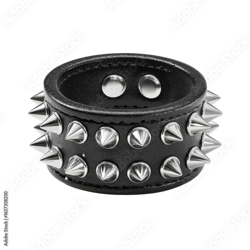 Studded Leather Bracelet - Punk Rock Fashion