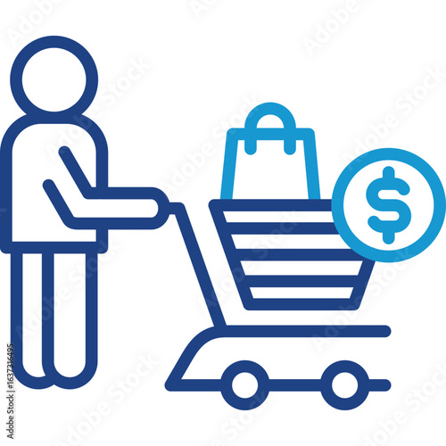 Buyer line color icon
