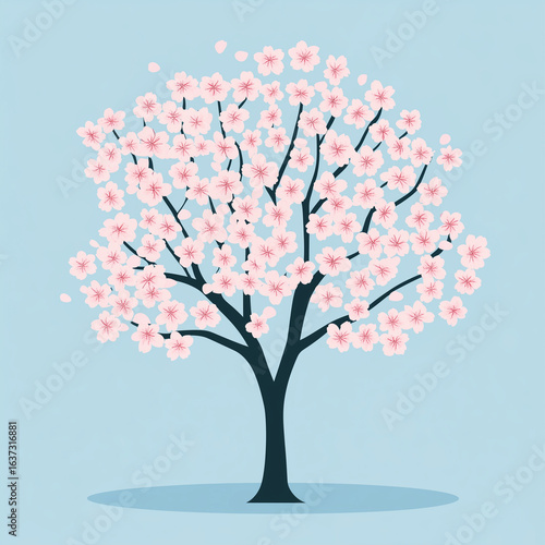 Japanese cherry tree