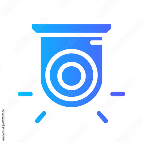 webcam gradient icon