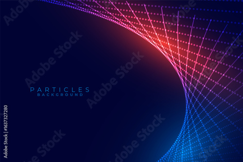 digital glowing dotted wireframe wallpaper for web data visualization
