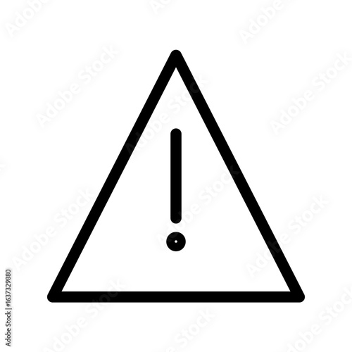 warning line icon