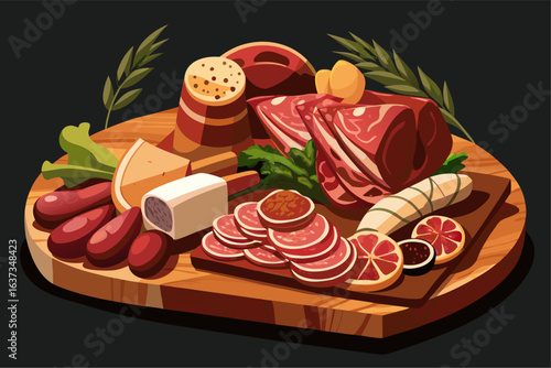 meat and vegetables