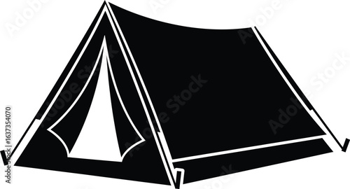 Camping tent, a portable shelter for outdoor adventures, providing protection and comfort during travel and recreational activities in nature