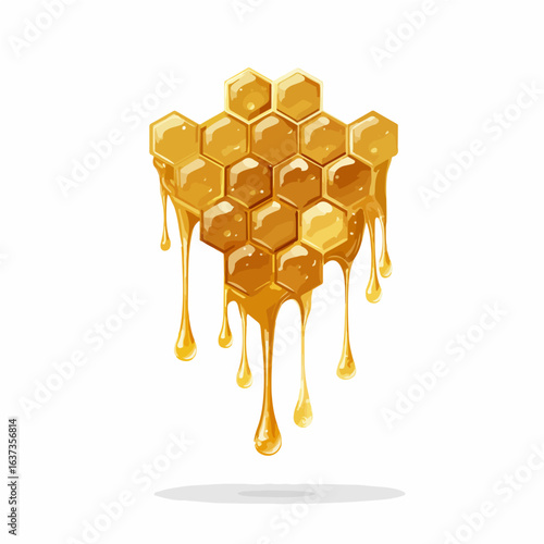 Honey vector diagram, exquisite vector diagram