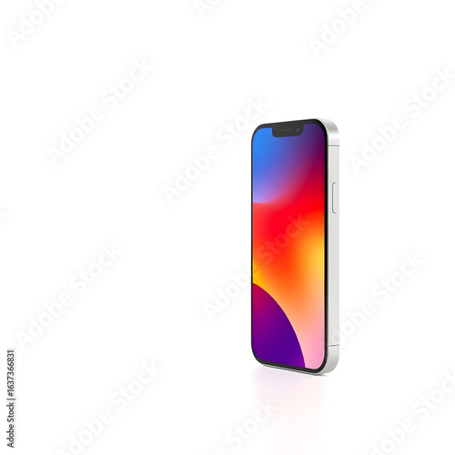 A crisp and modern iPhone screen is prominent