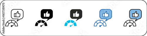 Key Performance Indicators (Kpi) Icon Pack Multistyle Illustration