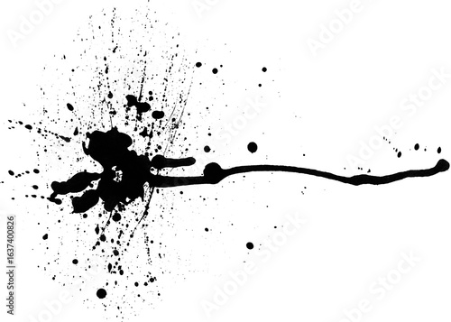ink splat background