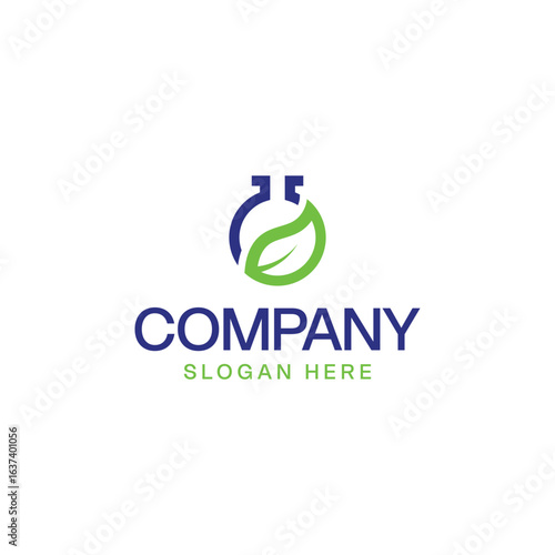 Eco health eesearch logo design