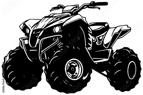Offroad atv quad bike
