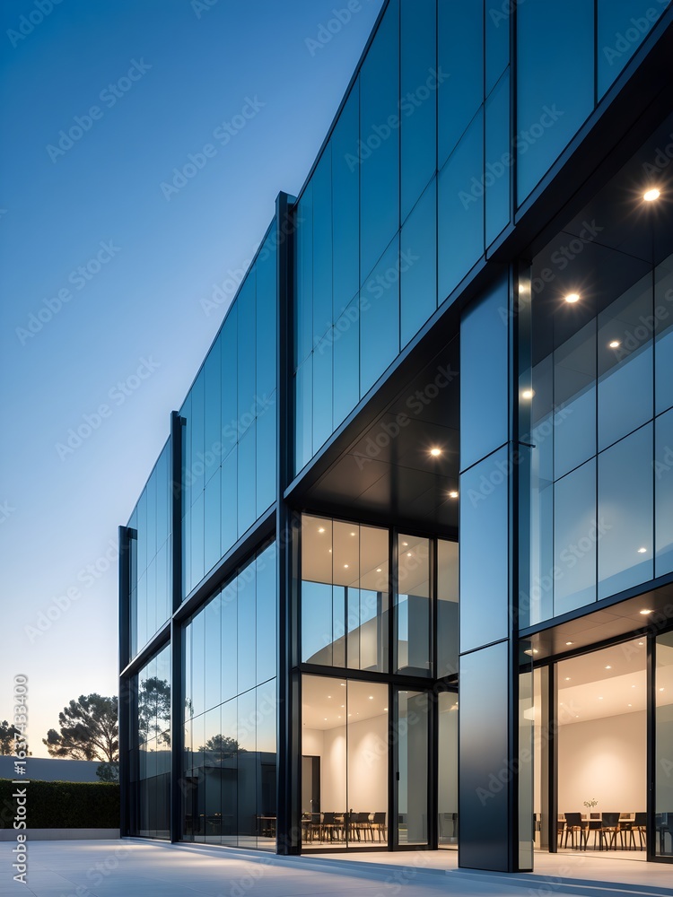 Fototapeta premium Contemporary Architectural Detail