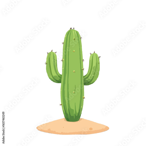 Cactus on Sand - Simple Cactus Design