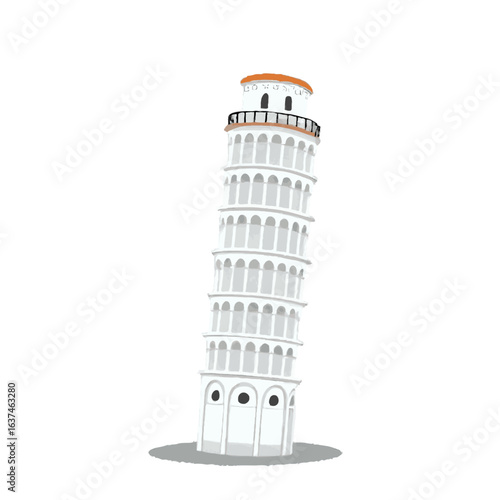 Simple Leaning Tower of Pisa