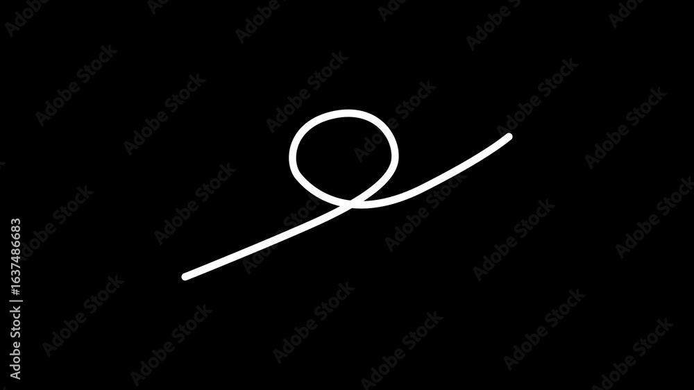 Arrows pointing line animation on black background .HD 4k video animated Arrows pointing line animation on black background .HD 4k video animated