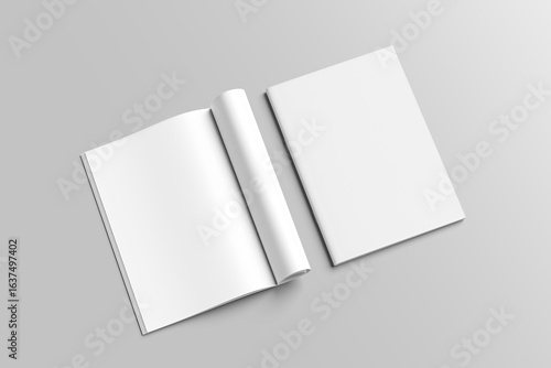 Blank  Magazine Mockup