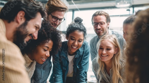 Inclusive Team Culture. Show diverse teams (age, ethnicity, gender) in real, everyday business scenarios.