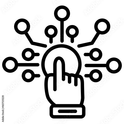Digitalization Icon