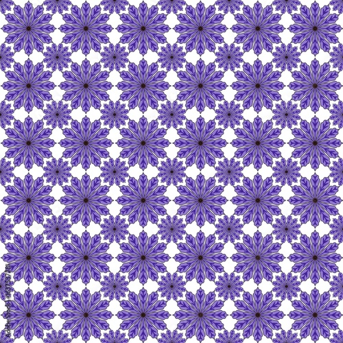 seamless pattern with snowflakes