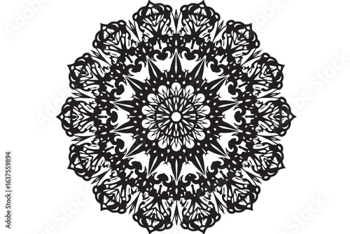 Floral Mandala Laser Cut SVG Bundle