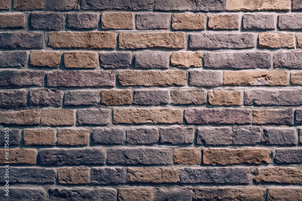 Naklejka premium Brick wall banner