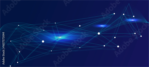 abstract blue background