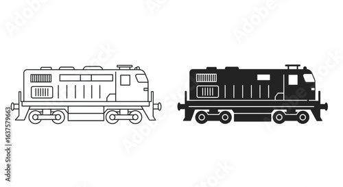 Train Locomotive Icon