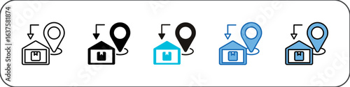 Import Icon Pack Multistyle Illustration