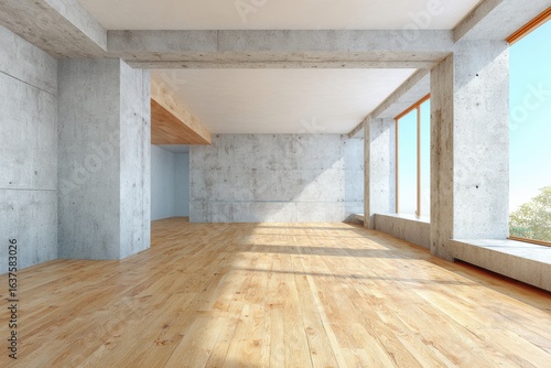 Wallpaper Mural Concrete wall banner Torontodigital.ca