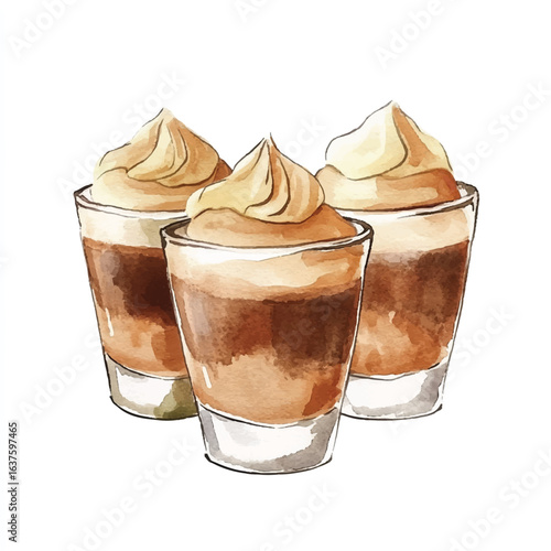 a cute Chocolate mousse