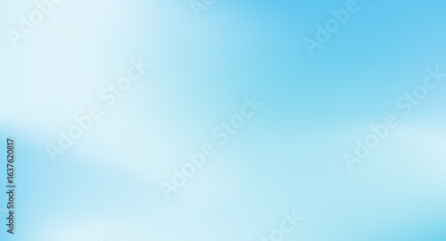 Blurred color gradient background, abstract white blue sky grain gradation texture, vector soft blue texture blur abstract background