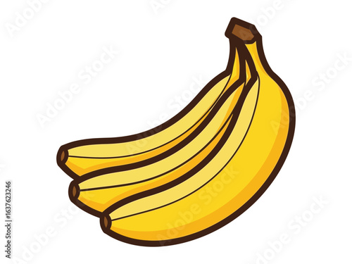Bunch of Ripe Bananas: A vibrant bunch of ripe bananas, ready to be enjoyed, offer a tempting display of natural goodness and nutritional richness.